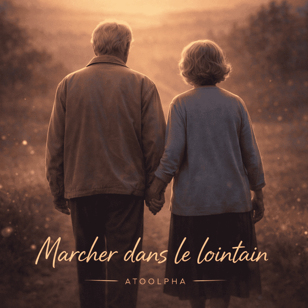 Marcher dans le lointain