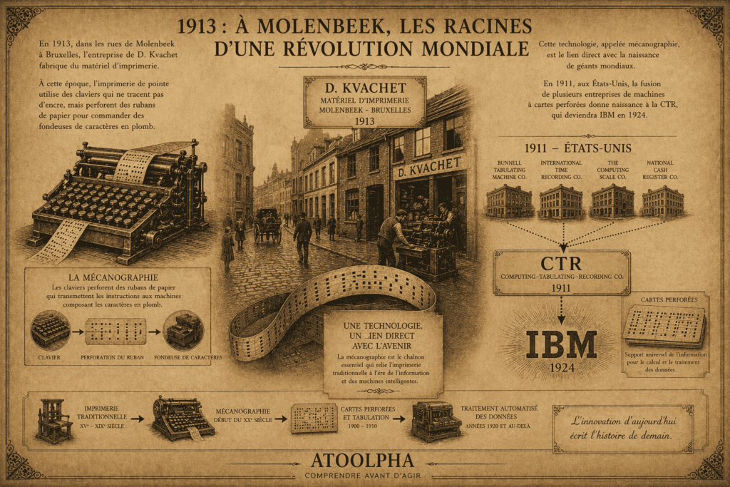 Kvachet Molenbeek, 1913 La naissance de l'innovation