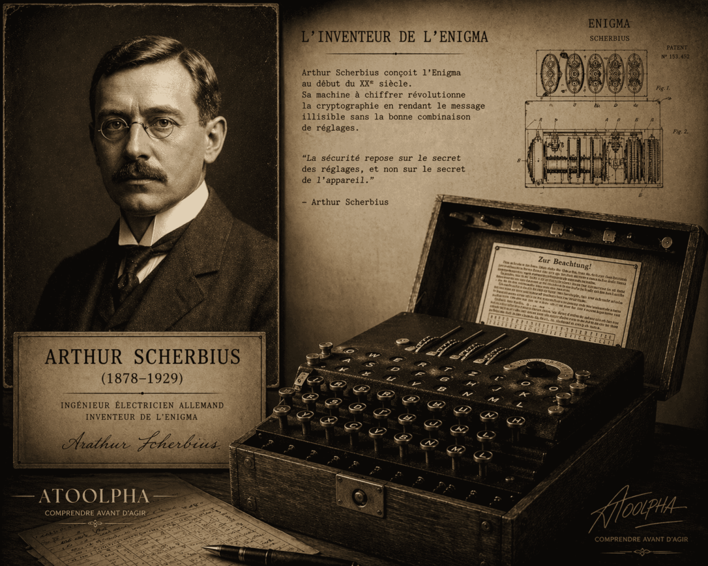 L'inventeur de l'Enigma, Scherbius