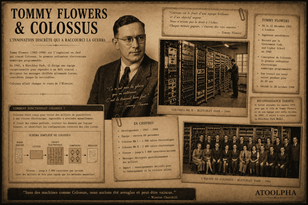 L'invention de Colossus et Tommy Flowers