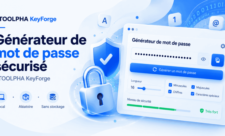 Générateur de mots de passe sécurisé